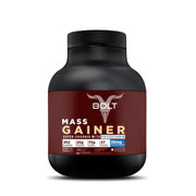 Bolt Mass Gainer with 25mg Phycocyanin, 25g Protein, 75g Carbs & 412 Calories | For Muscle Gainer & Weight Gain Objectives