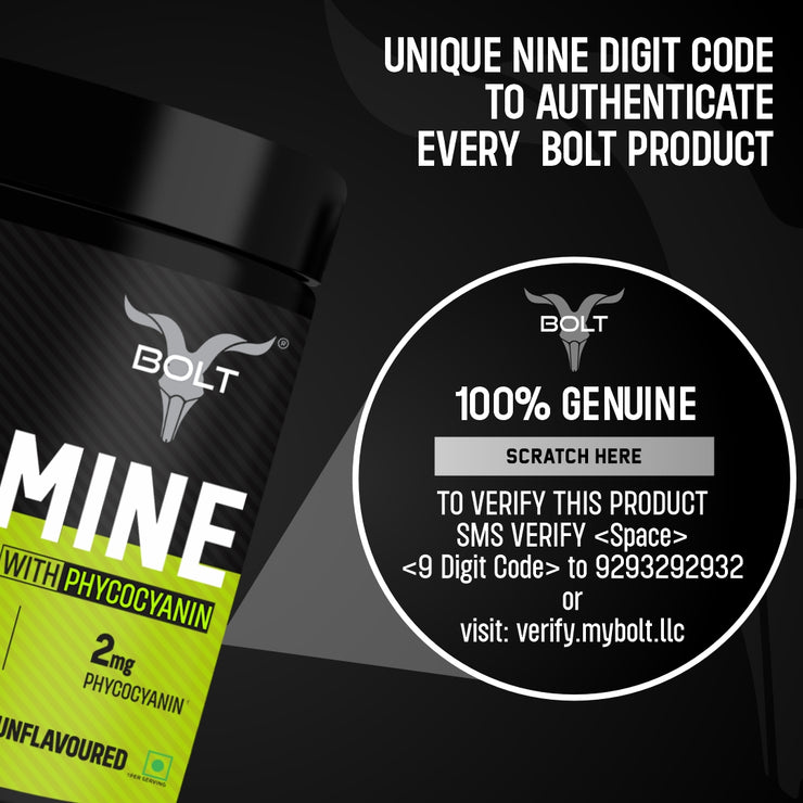 Bolt Micronised Glutamine 5000 | Boosts Athletic Performance | Fuels Muscles | Provides Energy Support for Heavy Workout | Formulated In USA